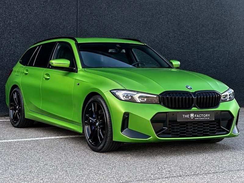 BMW Série 3, Automaat, Gebruikt, 4 cilinders, Leder en Stof