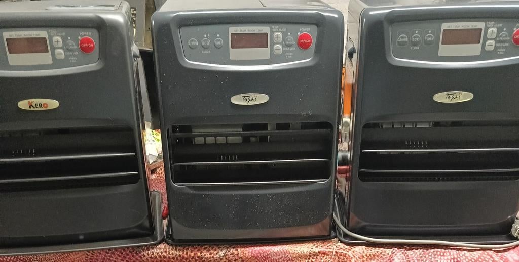 3 Poêles à pétrole avec code erreur, Maison & Meubles, Poêles, Enlèvement ou Envoi