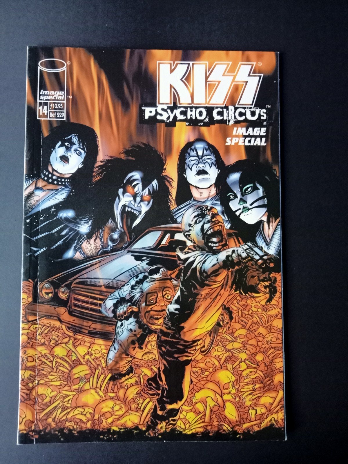 Kiss Psycho Circus, special Comic Belgium in Dutch.