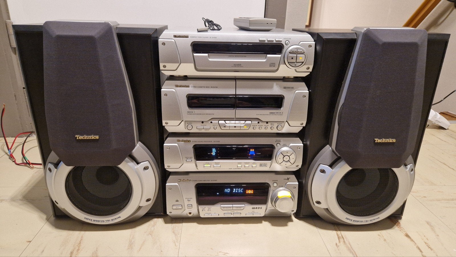 Technics stereotoren, TV, Hi-fi & Vidéo, Chaîne Hi-fi, Autres marques, Haut-parleurs, Enlèvement, Utilisé