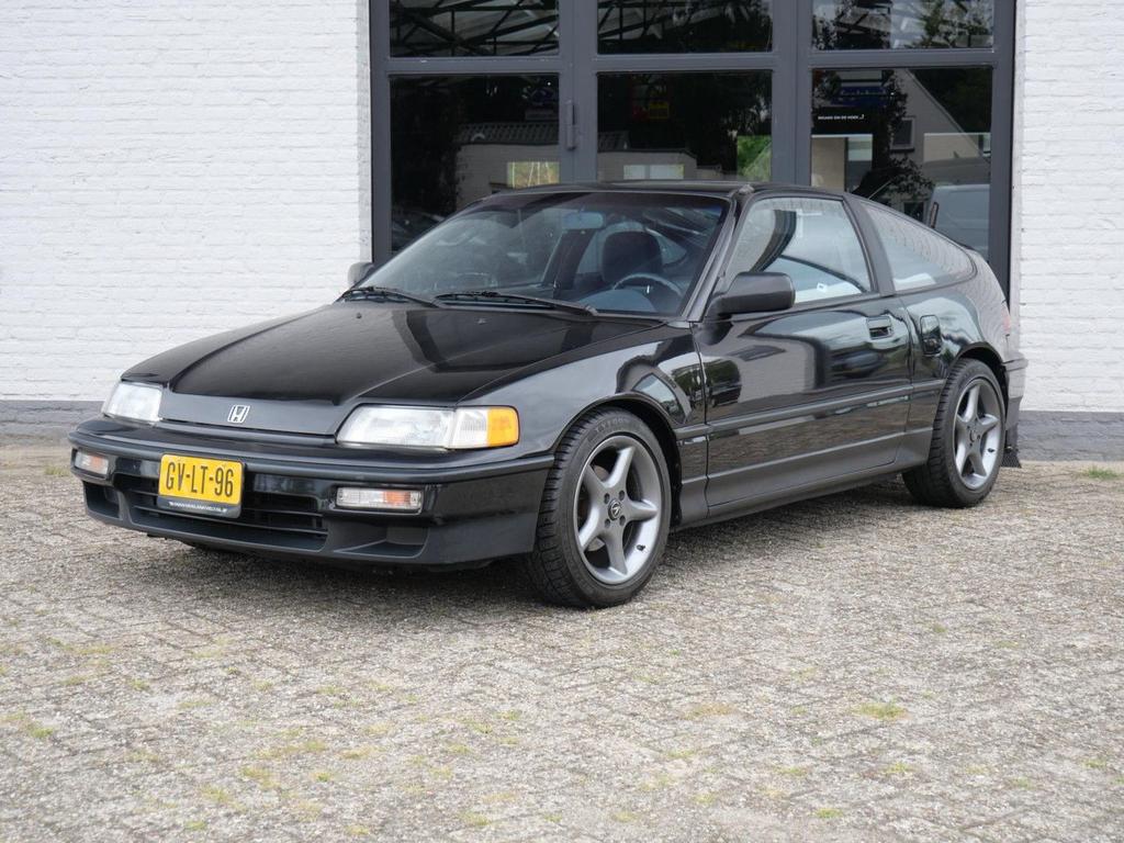 Honda Civic COUPE CRX 1.5 I AUT U9 Airco, Auto's, Automaat, Radio, Zwart, Zwart