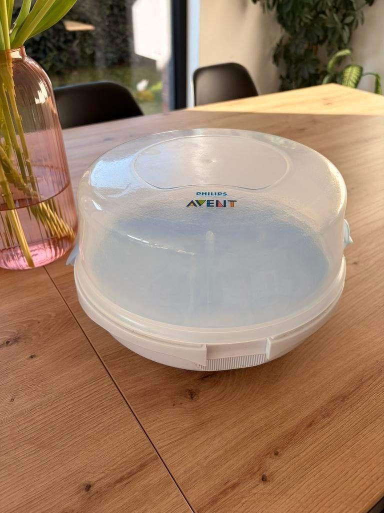 Philips Avent microgolfsterilisator - zo goed als nieuw, Ophalen, Zo goed als nieuw, Sterilisator, Philips Avent