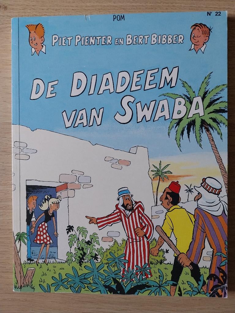 strip Piet Pienter  en Bert Bibber  22, Boeken, Eén stripboek, Verzenden, Zo goed als nieuw, POM