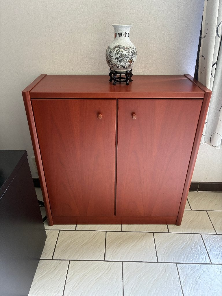 2 compacte kersenhouten kasten - zeer goede staat, Huis en Inrichting, Ophalen, 50 tot 100 cm, Minder dan 100 cm, Kersenhout