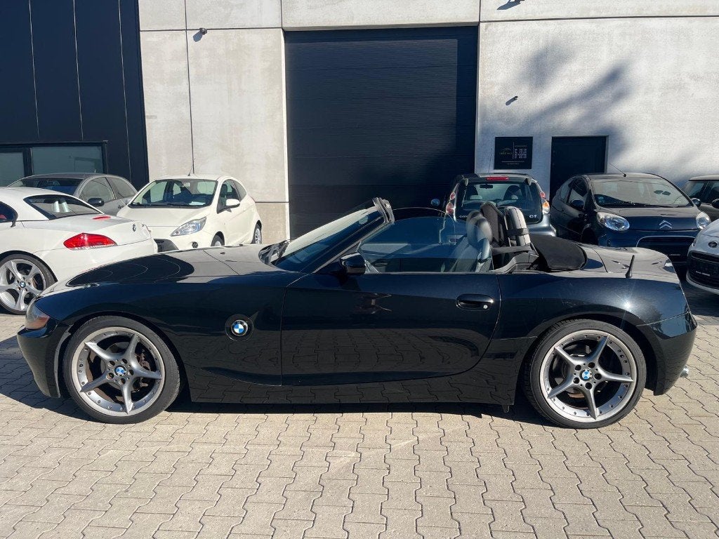 BMW Z4 2.5I 6 Cilinder, Airco, Leder, Elektrisch dak,Keuring, Auto's, Achterwielaandrijving, Zwart, 2494 cc, Cabriolet