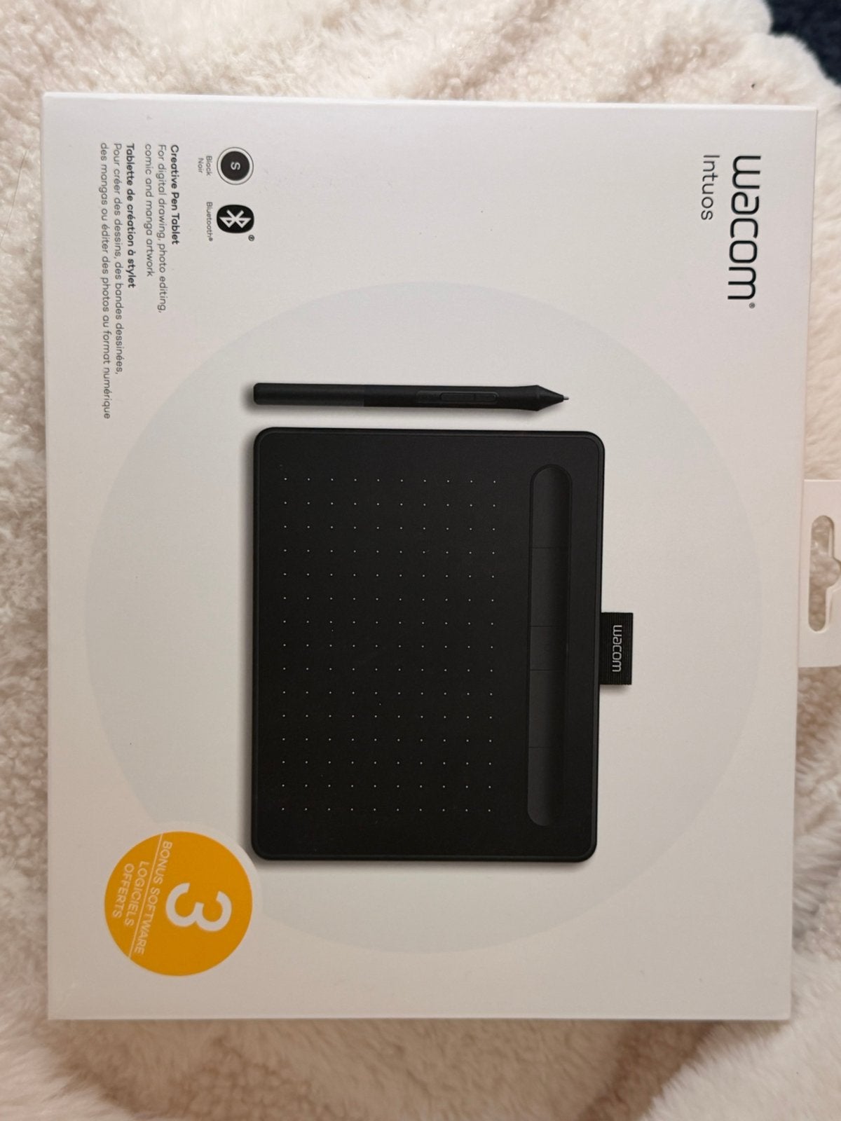Wacom Intuos zwart - zo goed als nieuw!, Computers en Software, Tekentablets, Ophalen, Zo goed als nieuw