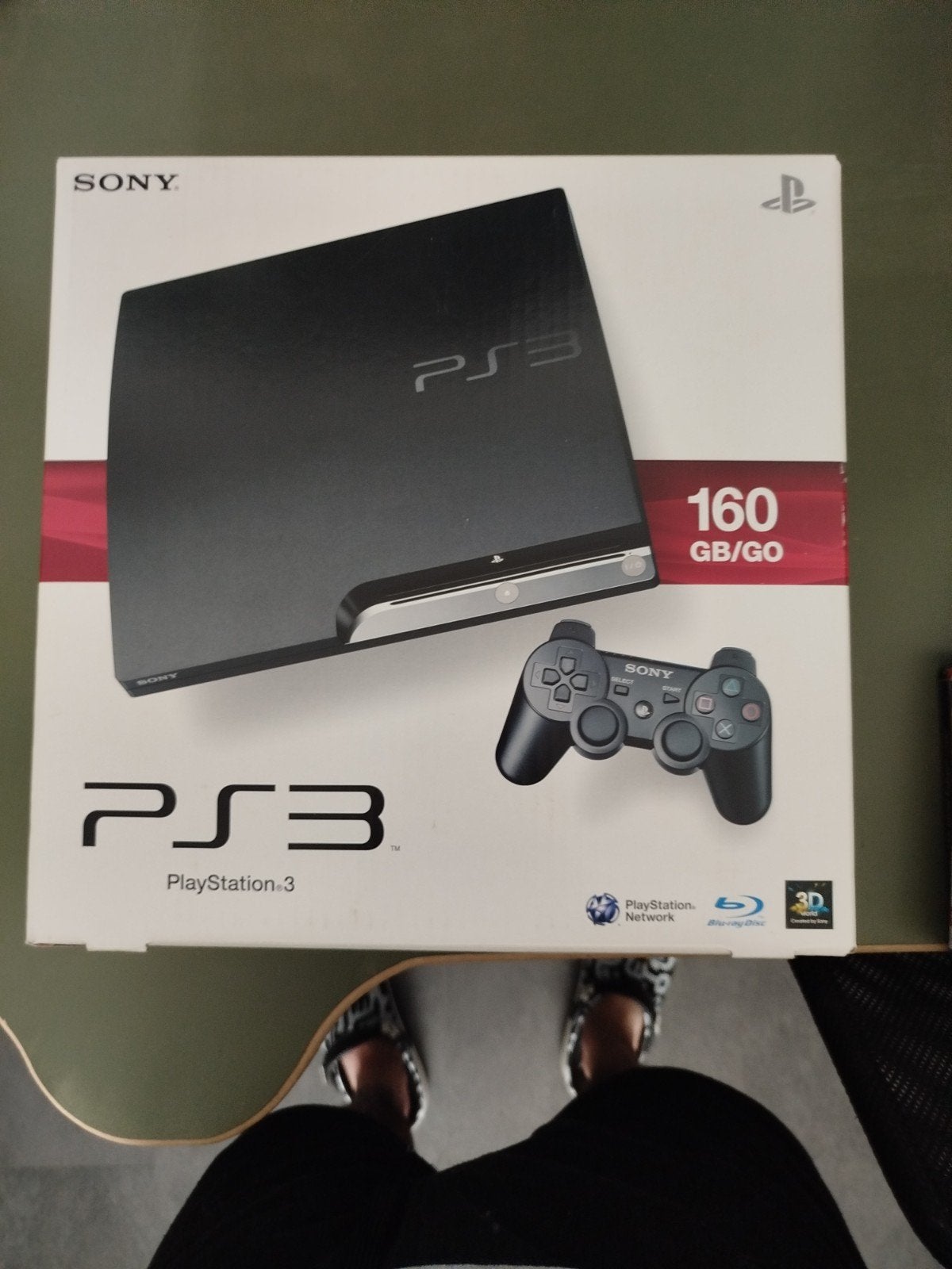 PlayStation 3 compleet 160gb met 8 spelletjes, Ophalen