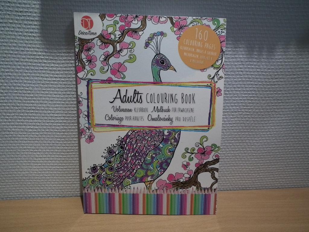 Livre de coloriage pour adultes (Déco Time) 159 pages, Envoi, Comme neuf, Livre ou Guide