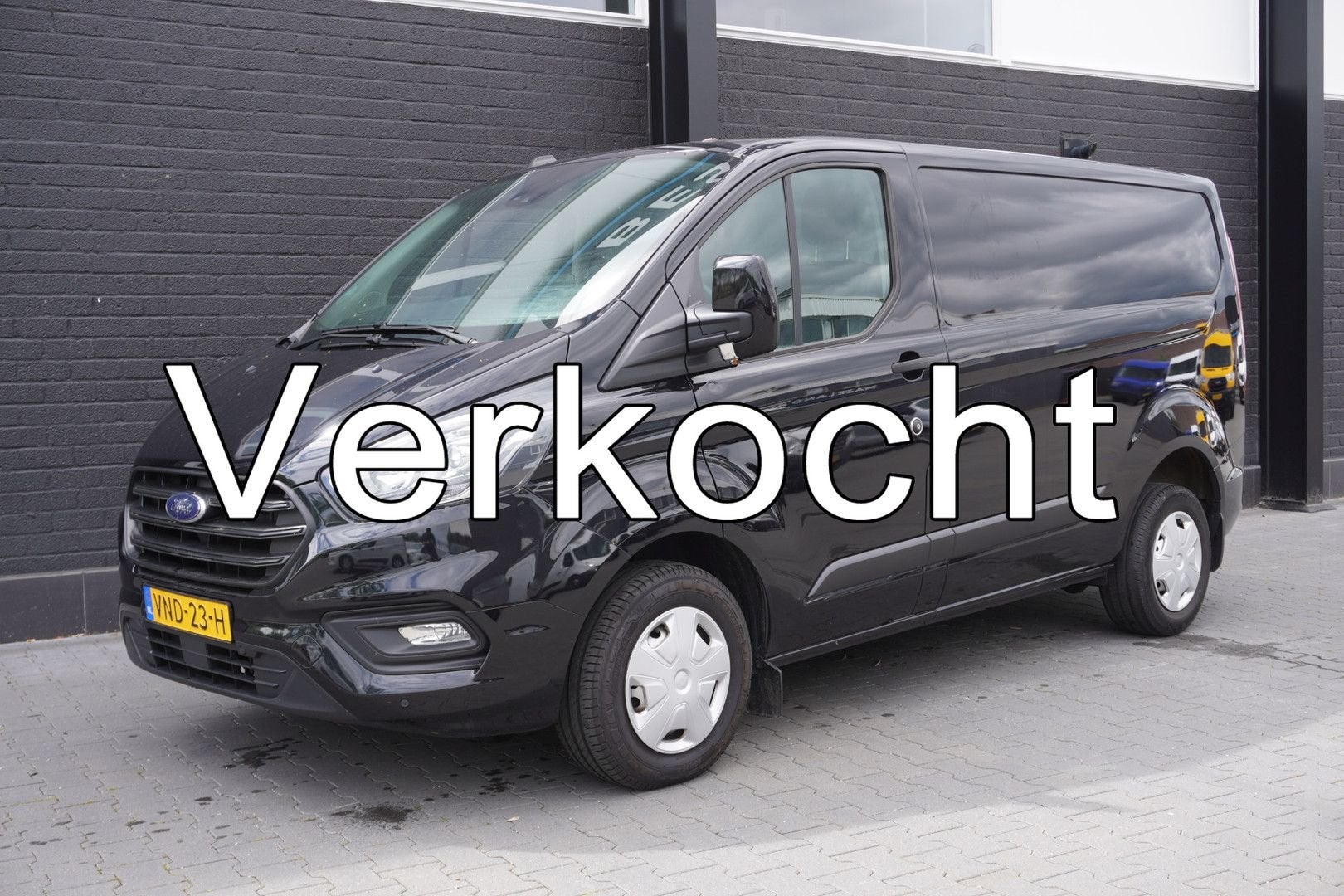 Ford Transit Custom 2.0 TDCI EURO 6 - Airco - Navi - Cruise, 188 g/km, Zwart, Bedrijf, Ford