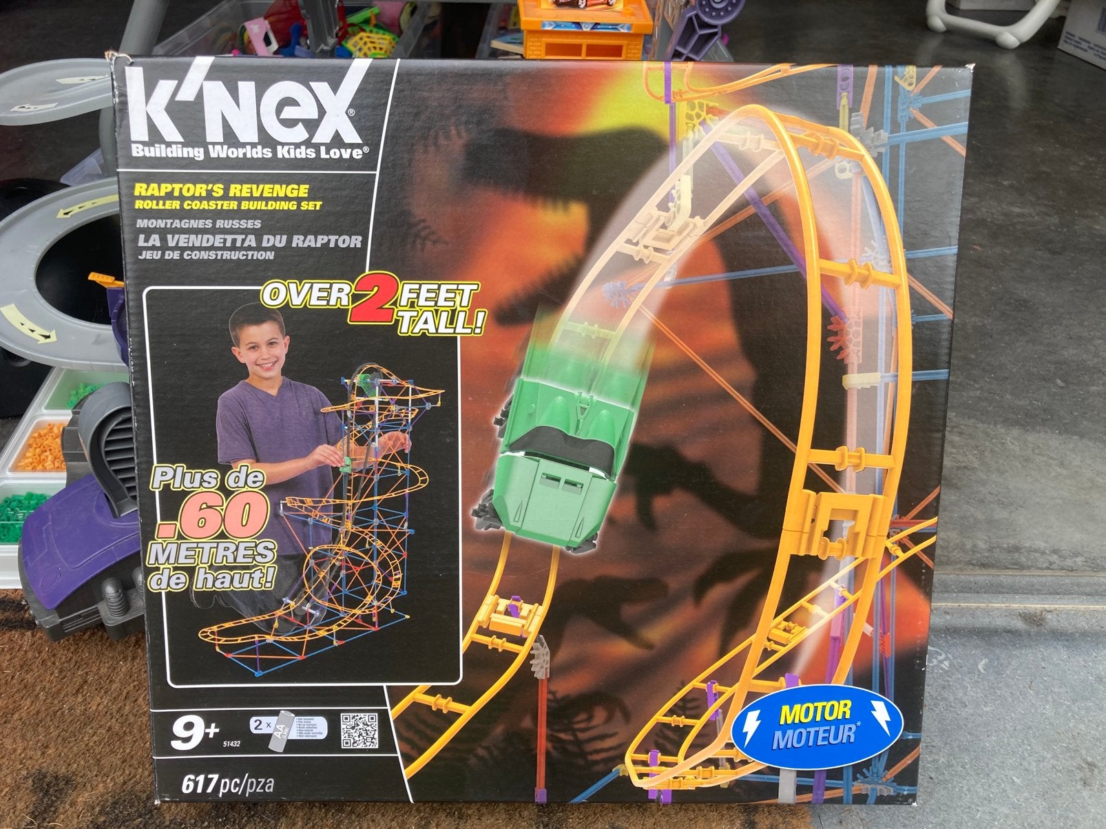 Knex raptor revenge, Ophalen, Zo goed als nieuw
