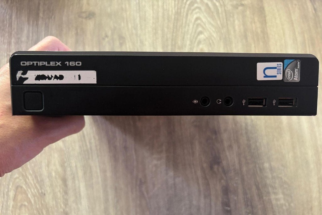 Dell OptiPlex 160 mini pc, Gebruikt, HDD, 64 GB, Minder dan 2 Ghz