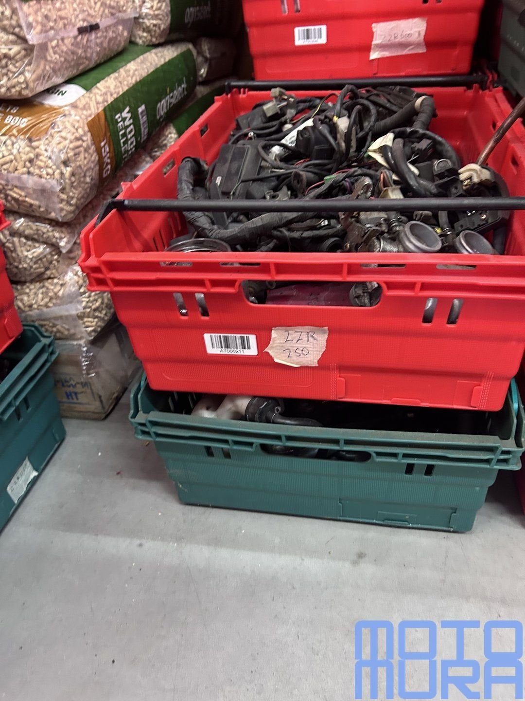 Grote partij Kawasaki onderdelen GPZ GPX ZZR 600 750 500 250, Ophalen, Gebruikt, -, -