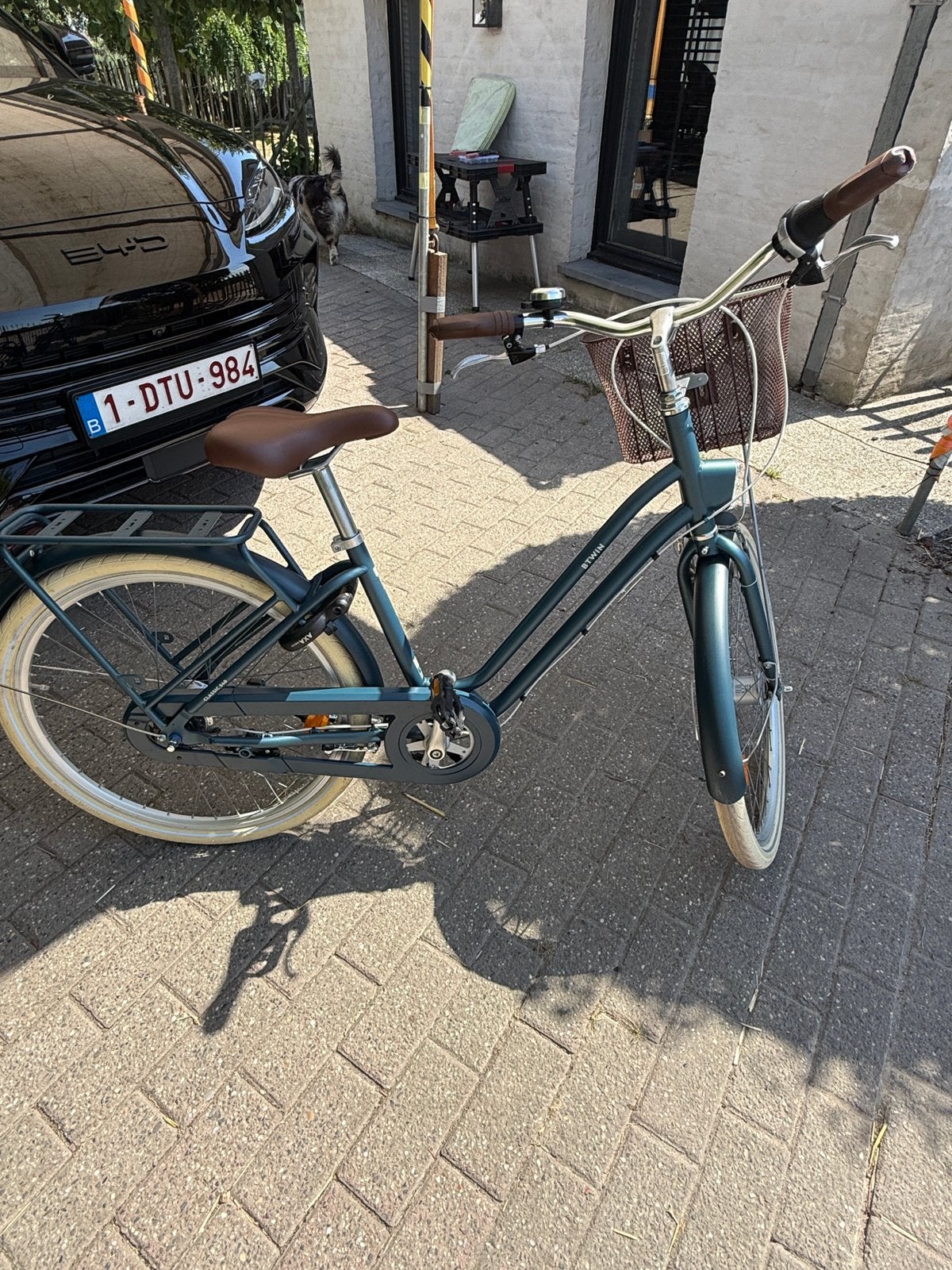 ELOPS Stadsfiets 520 laag frame. XS, Ophalen, Zo goed als nieuw