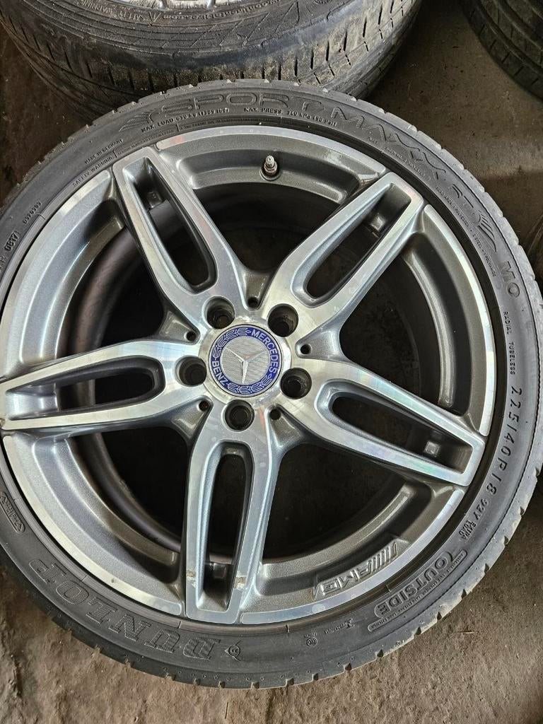 AMG originele wielset 18 inch., Auto-onderdelen, Banden en Velgen, Ophalen, 18 inch, Velg(en)