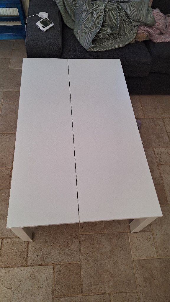 Table basse ikea, Ophalen, Gebruikt, 100 tot 150 cm, 50 tot 100 cm