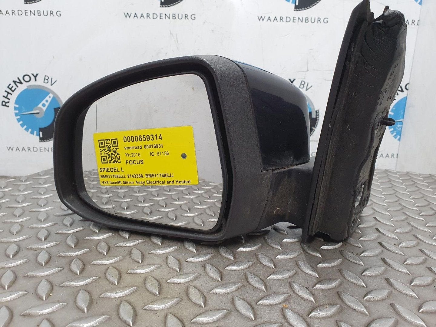 FORD FOCUS MK3 1.0 Titanium  SPIEGEL L BM5117683JJ, 2143358,, Auto-onderdelen, Ophalen of Verzenden, Gebruikt, ARN erkend