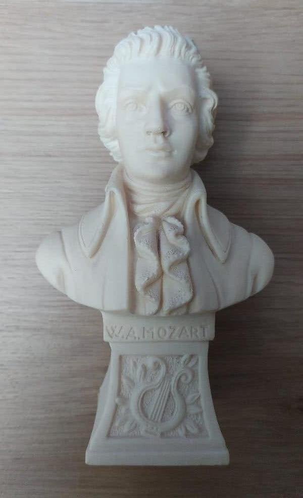 klein borstbeeld van Mozart, Ophalen of Verzenden