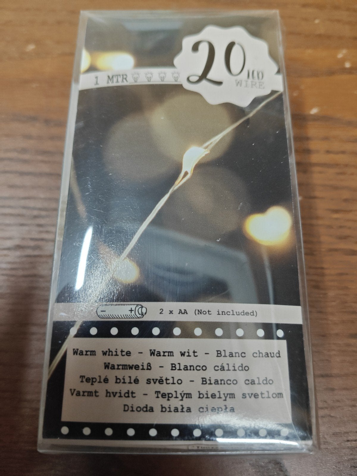 Led Slinger 1 meter met 20 warme lichtjes, Bijoux, Sacs & Beauté, Piercings, Enlèvement