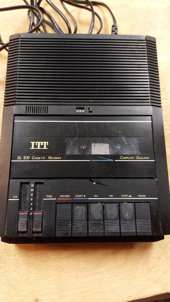 cassette deck ITT  SL531, Audio, Tv en Foto, Ophalen, Enkel, Overige merken, Tape counter