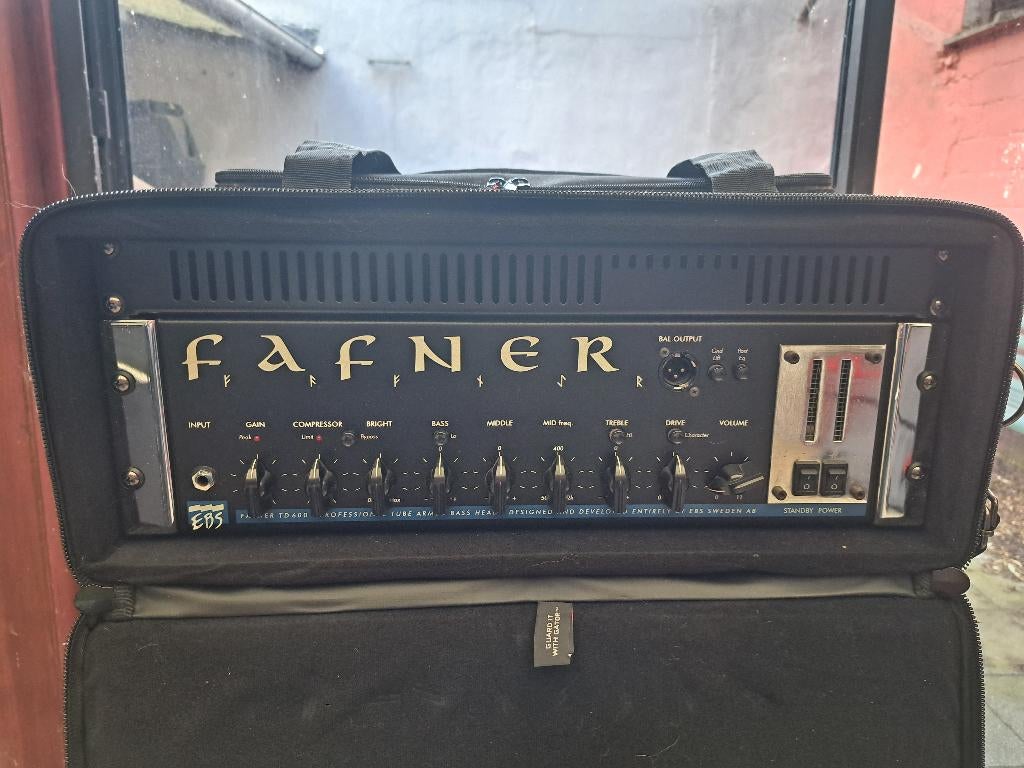 EBS Fafner, Muziek en Instrumenten, Ophalen, Gebruikt, Basgitaar, 100 watt of meer