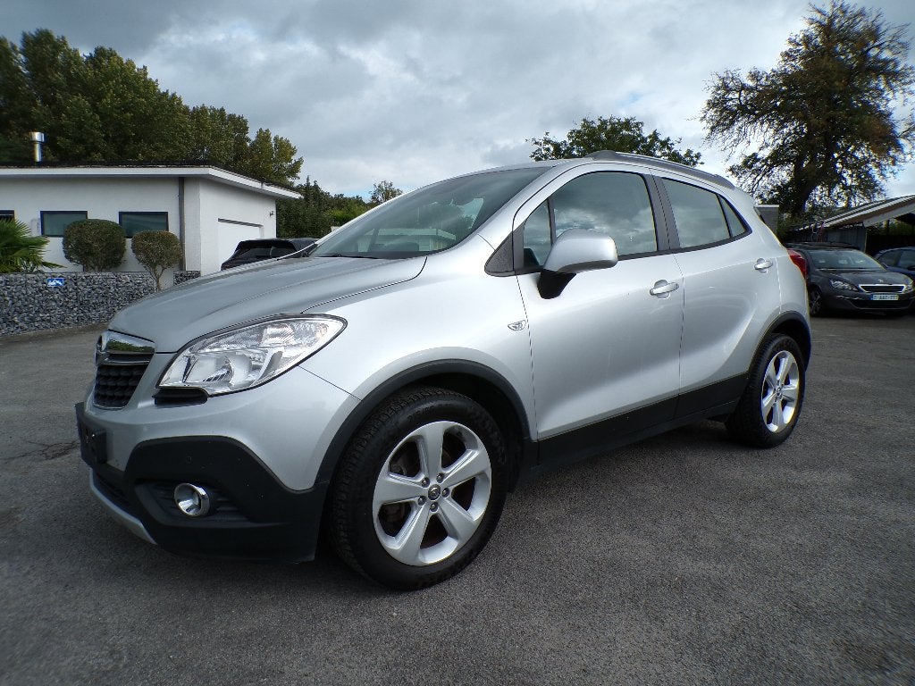 Opel Mokka 1.6i Clima/GPS/Garanti/CT OK/128 000 km, Entreprise, Boîte manuelle, Entretenue par le concessionnaire, Noir
