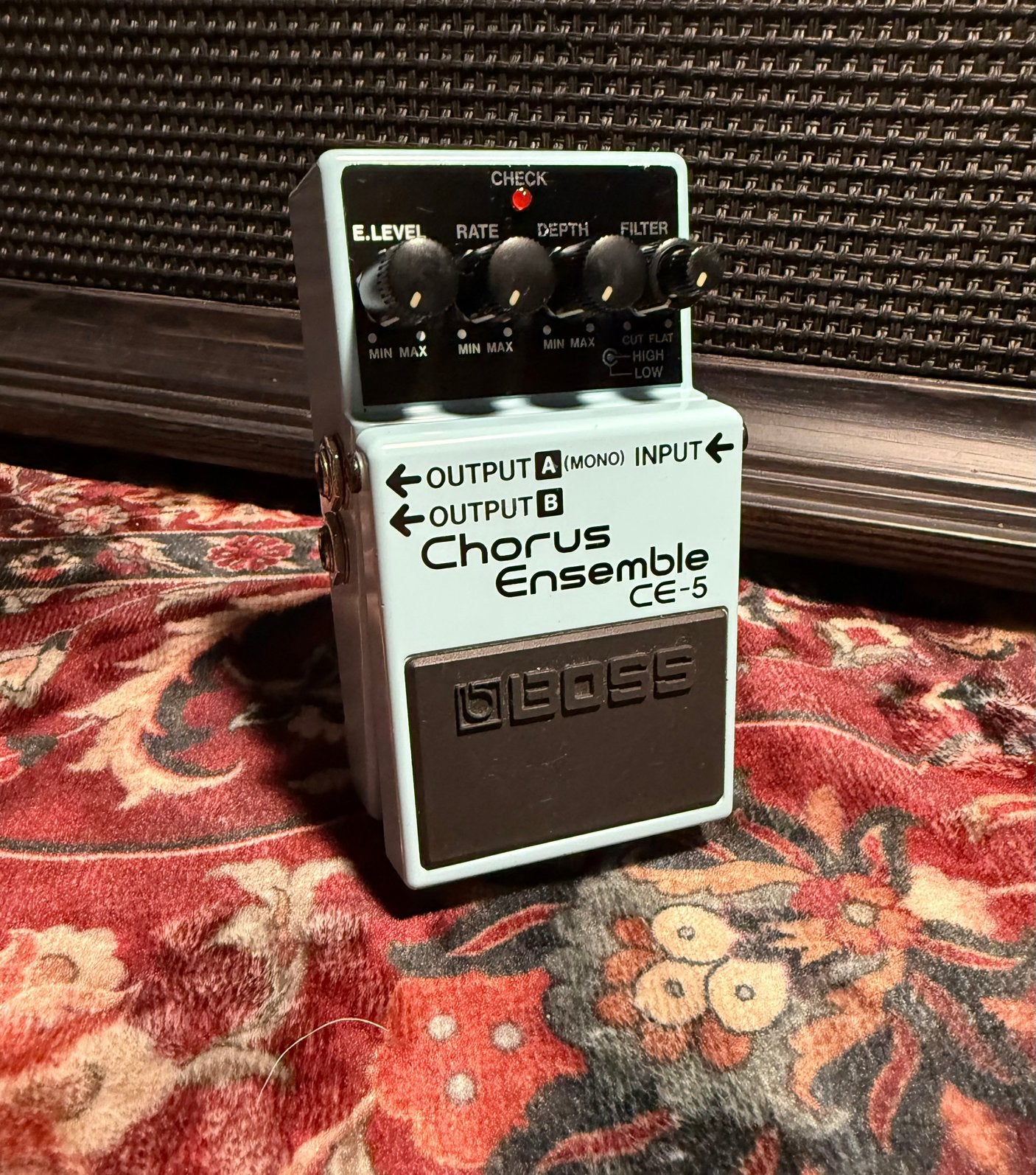 Boss CE-5 Chorus Ensemble – Made in Taiwan – Met Doos & Boek, Muziek en Instrumenten, Ophalen of Verzenden, Zo goed als nieuw