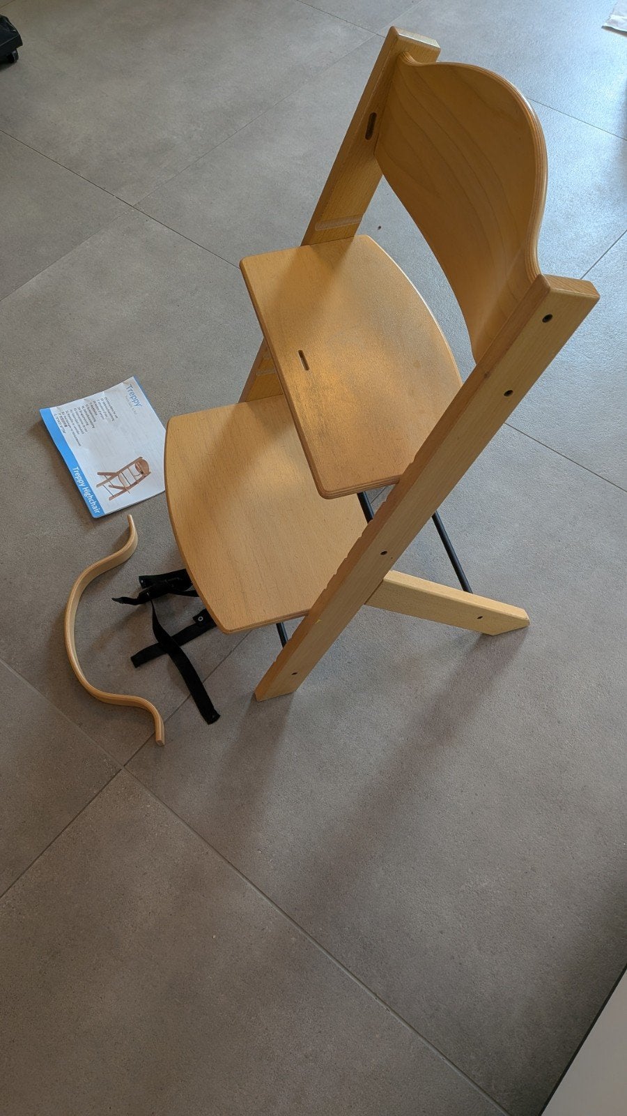 kinderstoel Treppy, Ophalen, Gebruikt, Meegroeistoel
