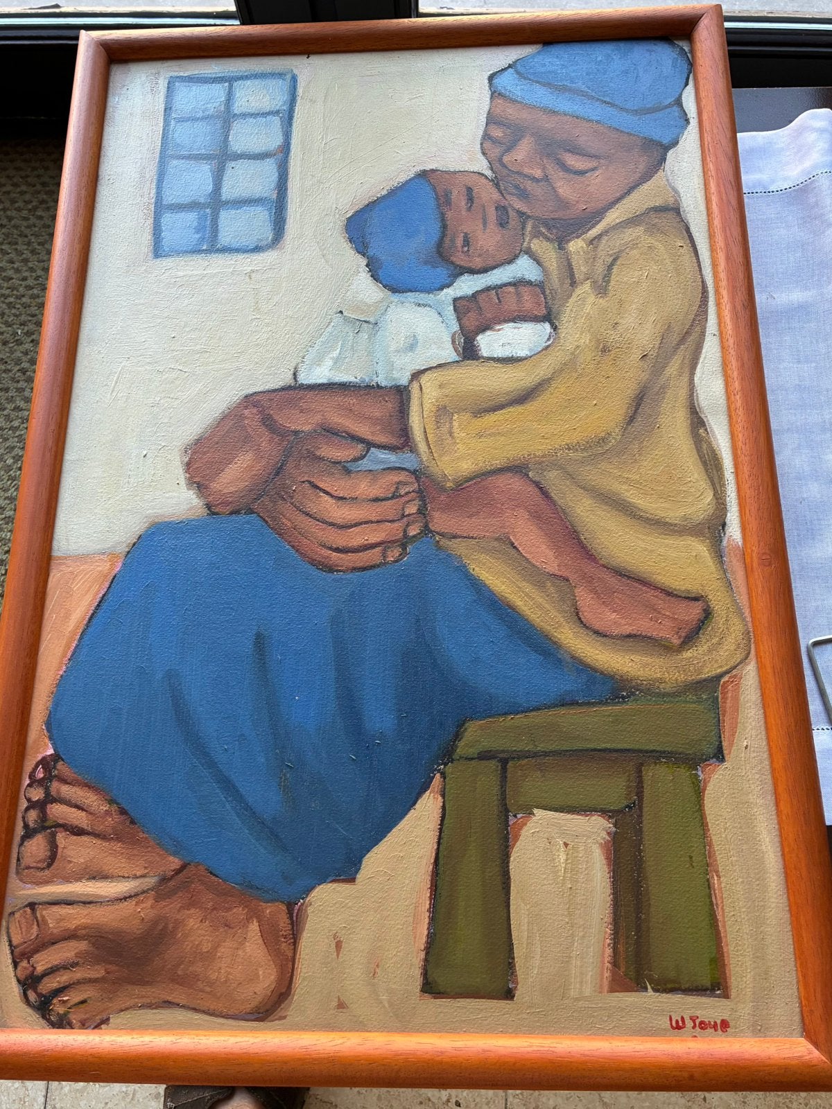 Wilfried Joye, Ophalen, Gesigneerd