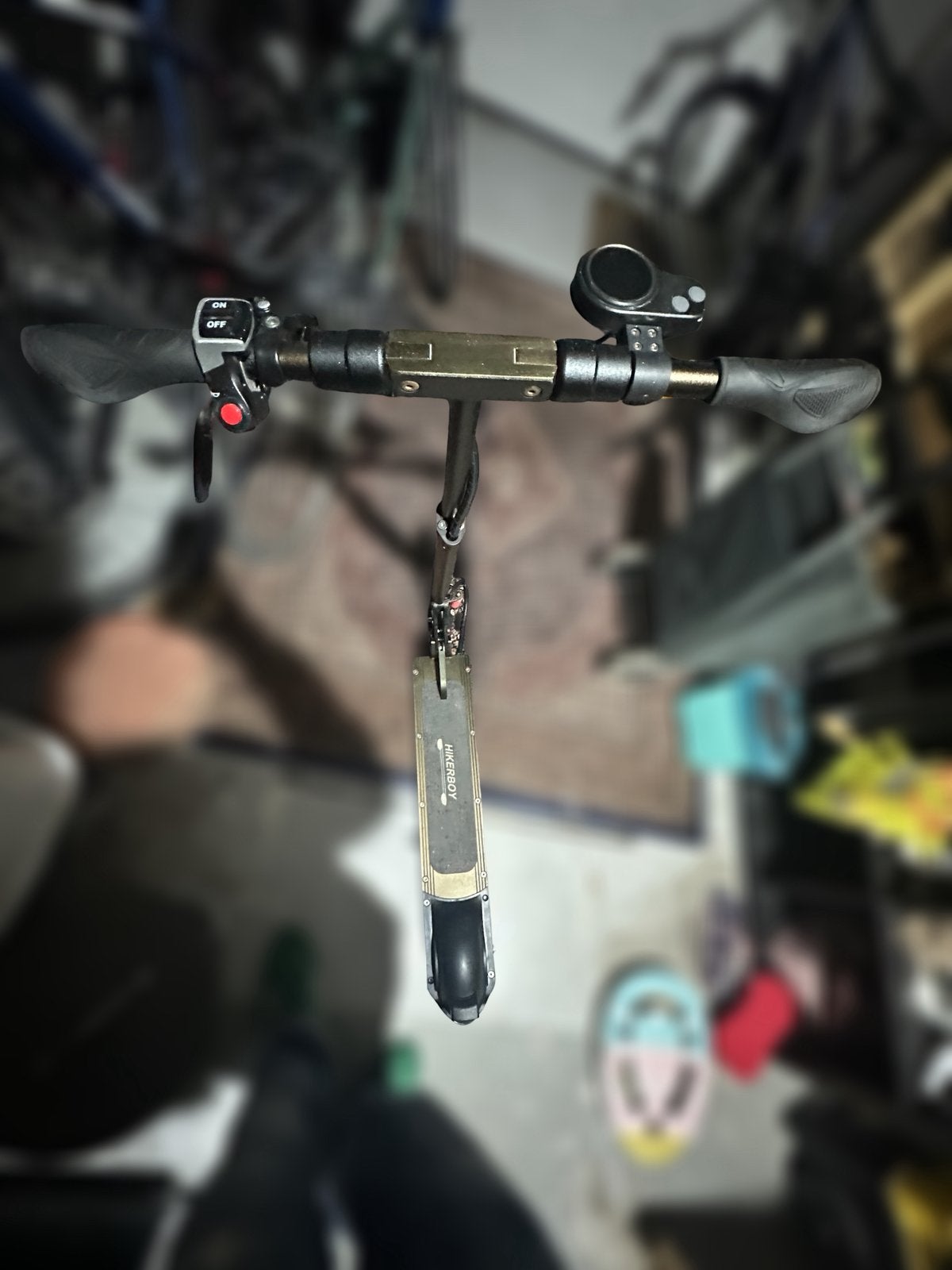 Elektrische step hikerboy moet snel weg, Fietsen en Brommers, Ophalen, Gebruikt, Elektrische step (E-scooter)