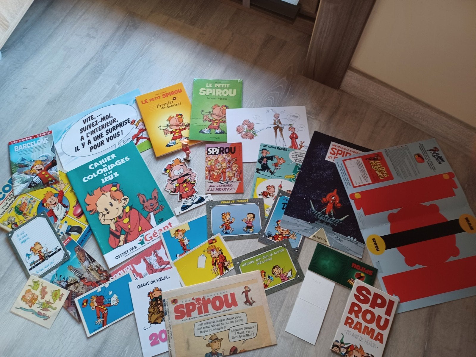 Lot Robbedoes -  (petit) Spirou, Verzamelen, Ophalen of Verzenden, Guust of Robbedoes, Gebruikt
