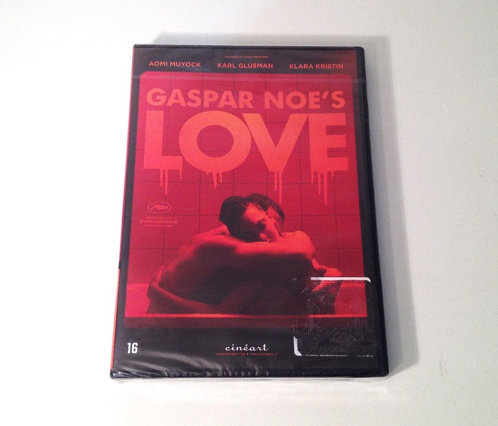 Zeldzame dvd Love Gaspar Noé Nieuw! Ned. uitgave! Spotprijs!, Cd's en Dvd's, Vanaf 16 jaar, Ophalen of Verzenden, Nieuw in verpakking