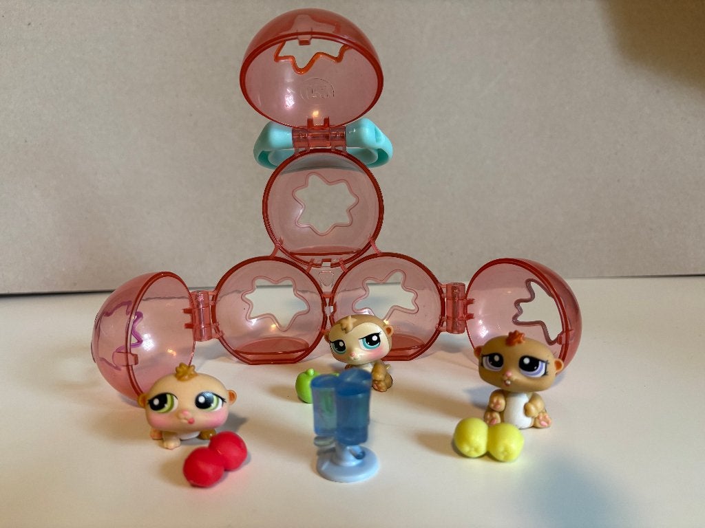 Littlest Petshop Petriplets Hamsters drieling, Enlèvement ou Envoi, Comme neuf
