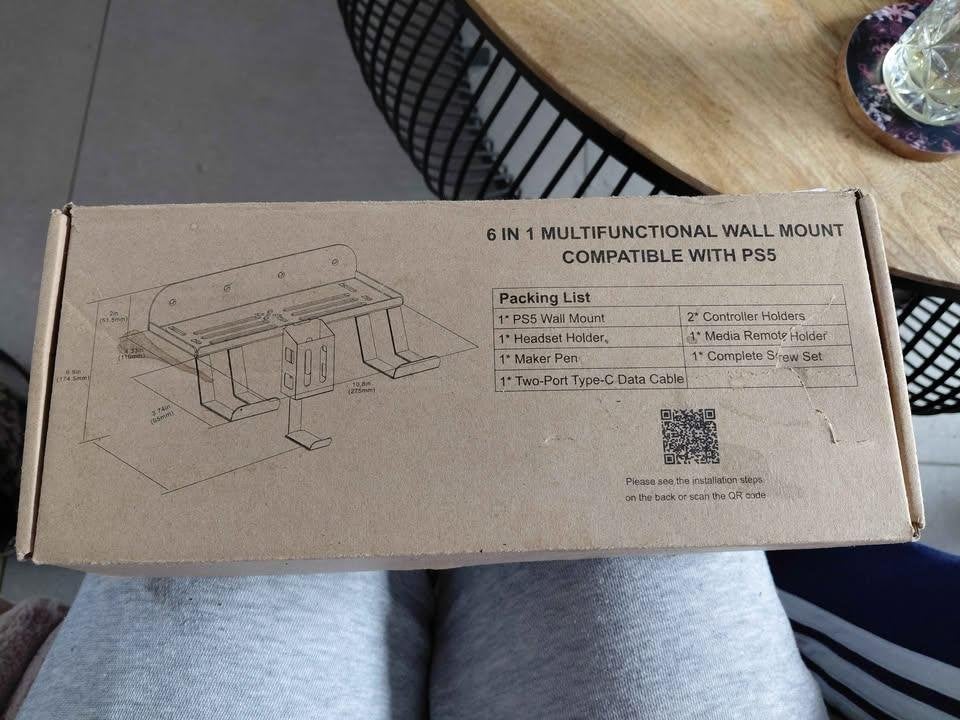 Un support mural pour ps5, Enlèvement, Neuf, Alimentation, Chargeur ou Câble, PlayStation 5