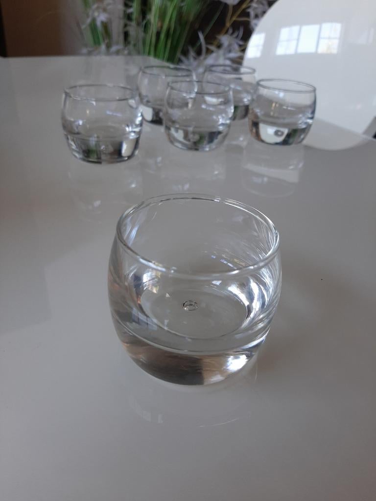 6 verrines Durobor Atoll 11cl, Huis en Inrichting, Ophalen