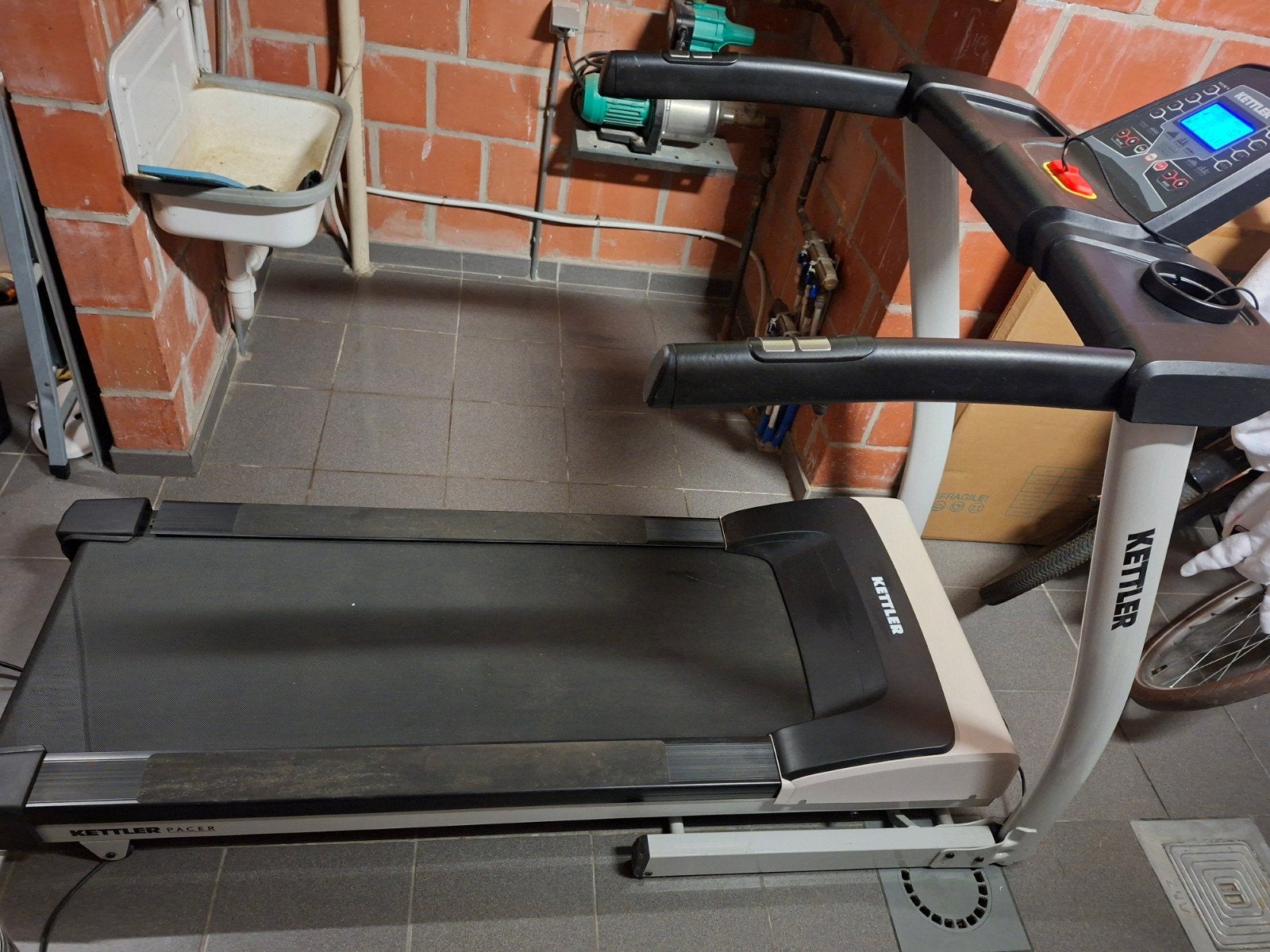 Opplooibare loopband, Sport en Fitness, Fitnessmaterialen, Ophalen