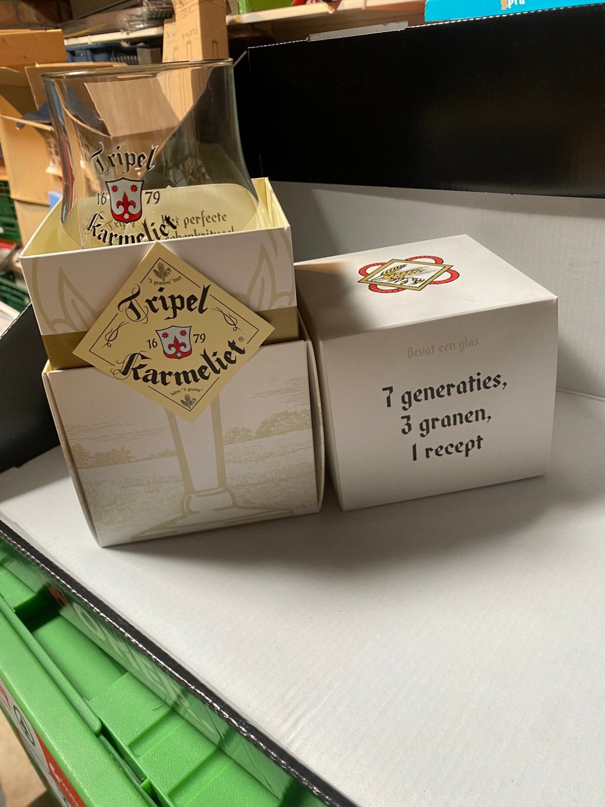 Glas Tripel Karmeliet, Verzamelen, Glas en Drinkglazen, Ophalen of Verzenden, Nieuw, Bierglas