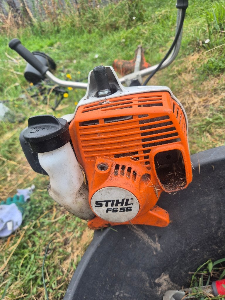 Debrouissalleuse stihl, Tuin en Terras, Hand-tuingereedschap, Ophalen, Gebruikt, Onkruidsteker, STIHL