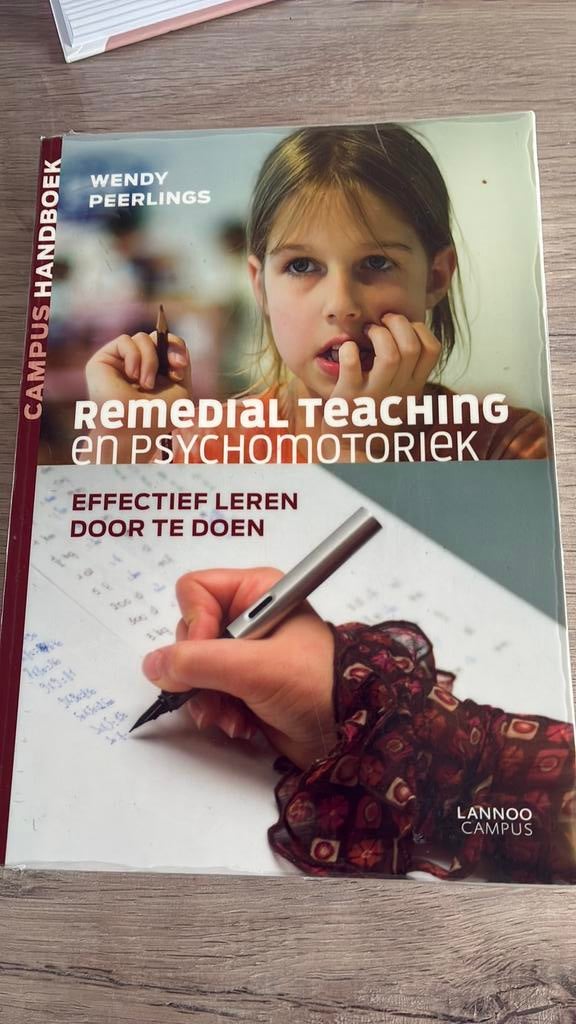 Wendy Peerlings - Remedial teaching en psychomotoriek, Boeken, Wetenschap, Ophalen of Verzenden