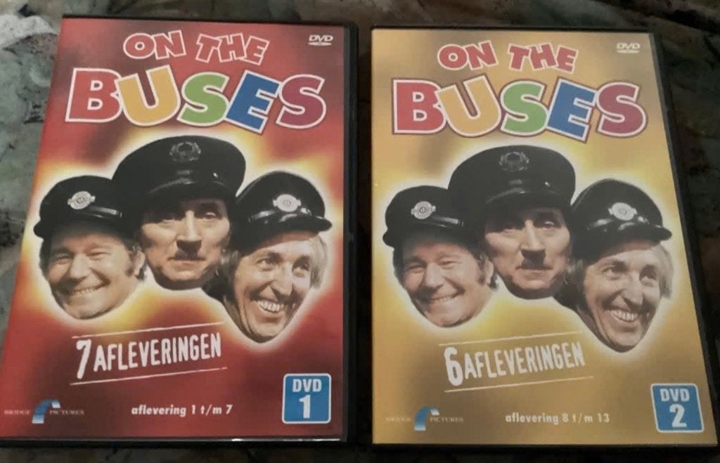 On The Buses - seizoen 1 (2 dvd’s 13 afleveringen), Cd's en Dvd's, Ophalen of Verzenden, Engels, Seizoen 1, Nederlands