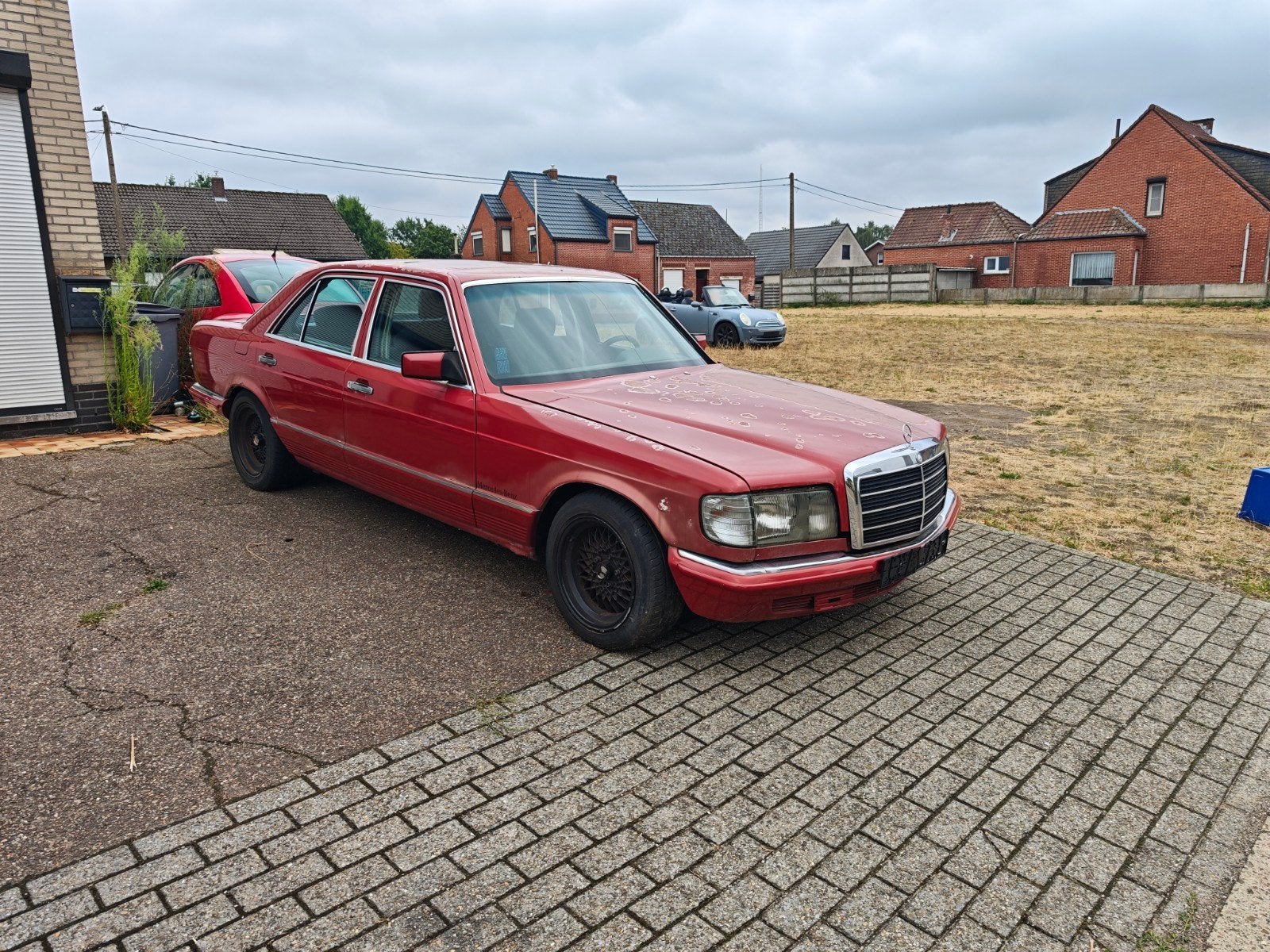 Mercedes w126 280se, Autos, Rouge, Achat, Bleu, 5 portes
