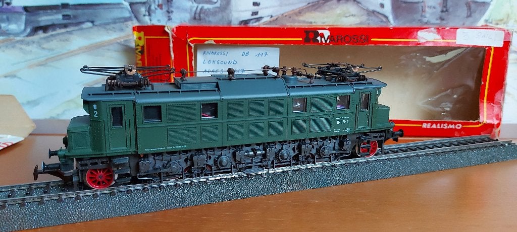 Rivarossi 1094 BR 117 AC/Numérique, Enlèvement ou Envoi, Comme neuf, Courant alternatif, Locomotive