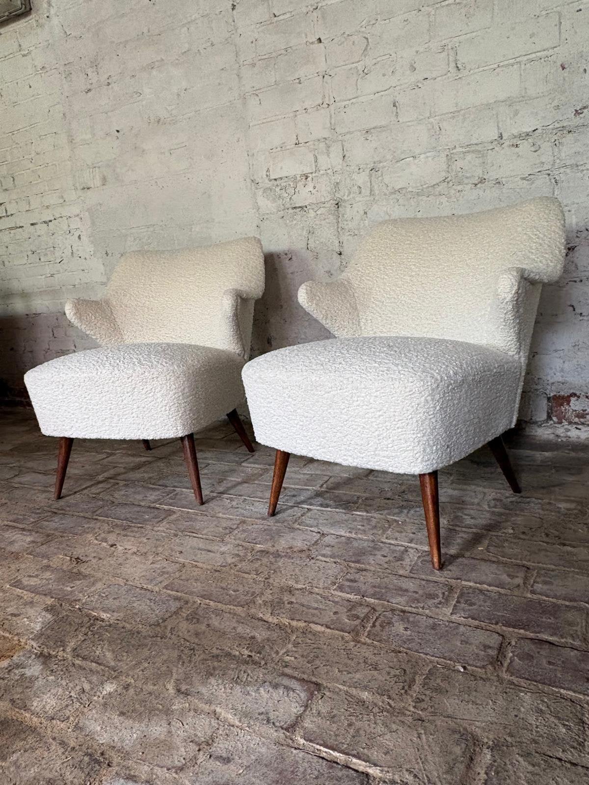 Set van 2 zeldzame vintage cocktail stoeltjes, Ophalen, Huis en Inrichting
