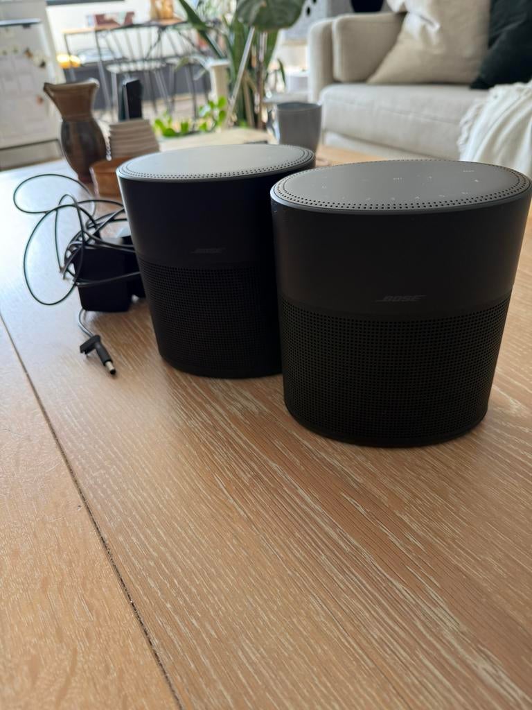 2x Bose Home 300 Smart Luidspreker Zwart, TV, Hi-fi & Vidéo, Enceintes, Enlèvement, Comme neuf, Bose