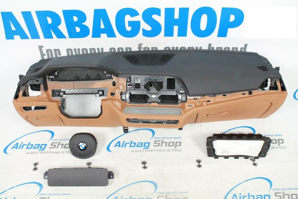 Airbag kit Tableau de bord noir brun BMW 3 serie G20, Enlèvement ou Envoi, Utilisé