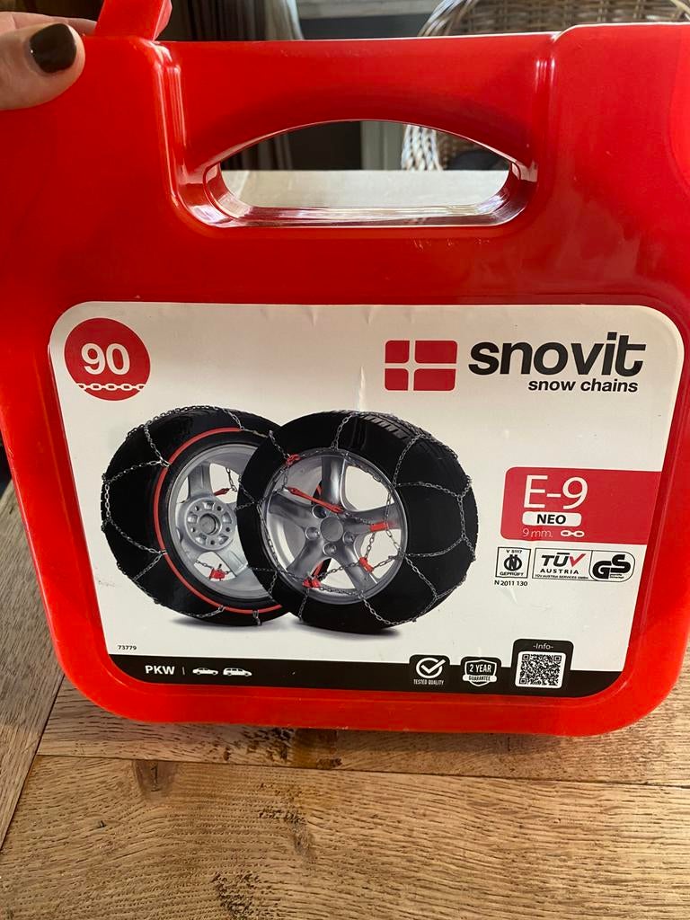 Sneeuwkettingen, Ophalen, Zo goed als nieuw