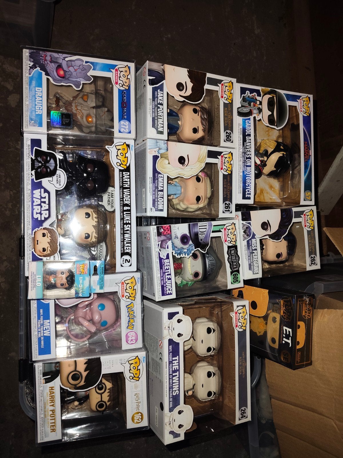 Groot lot funko, Enlèvement