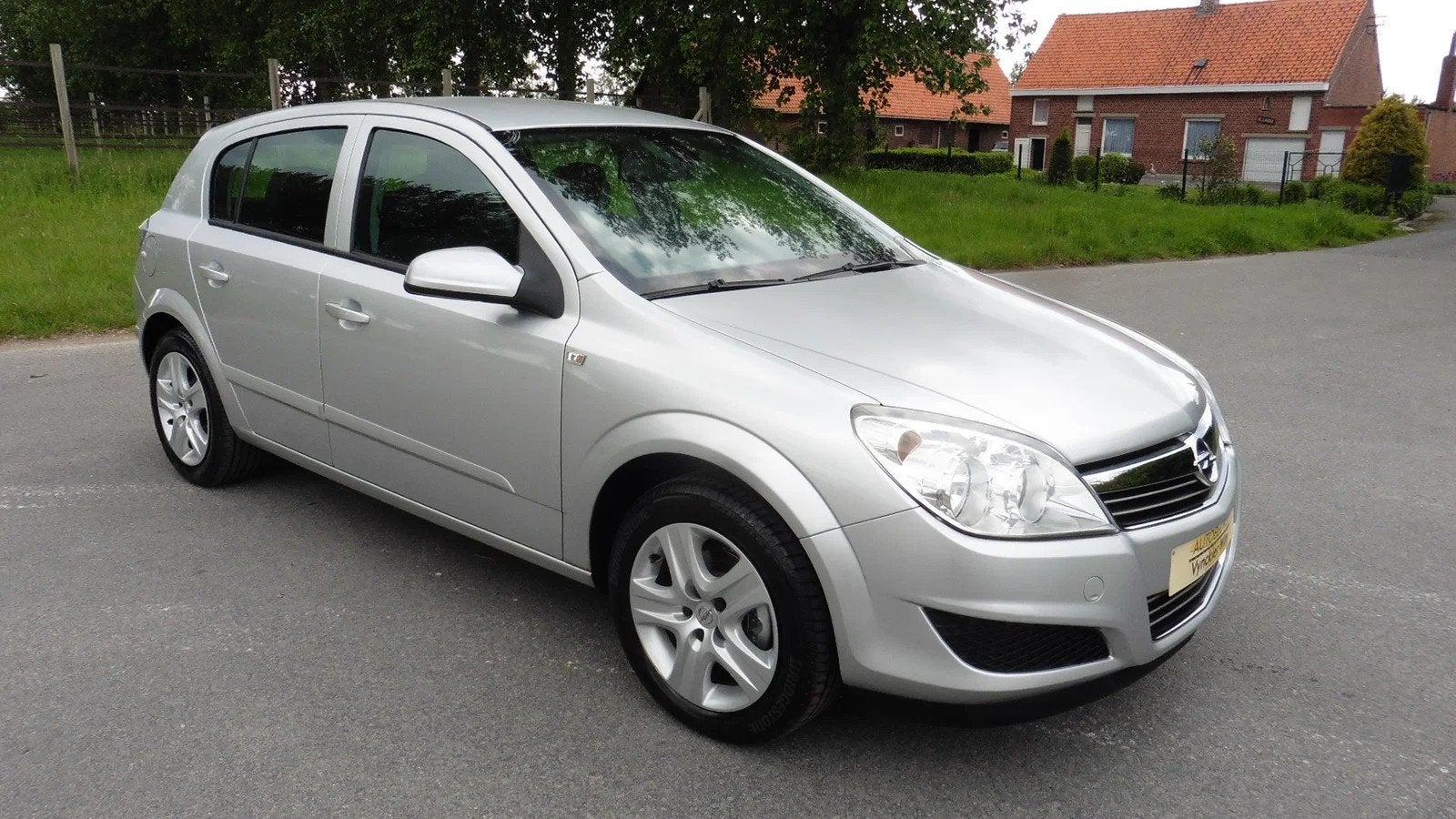 Opel Astra benzine +airco, Autos, Argent ou Gris, Achat, Entreprise, Autre carrosserie