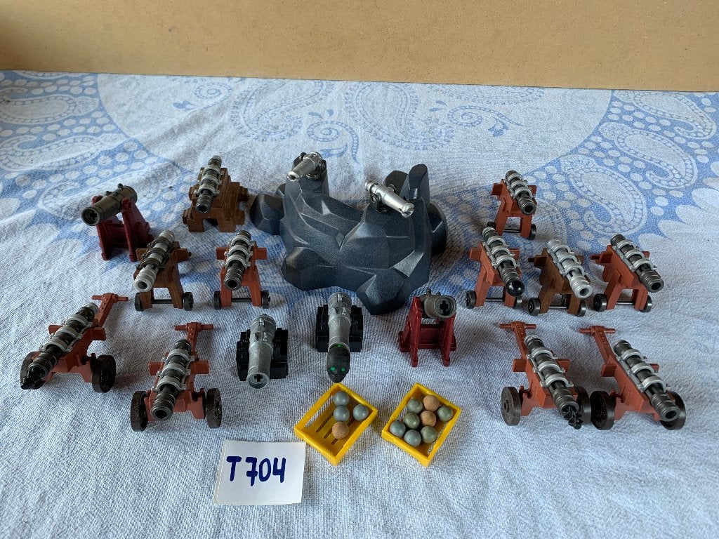 PLAYMOBIL: T704: LOT KANONNEN, Enlèvement ou Envoi, Comme neuf, Pirates, Pièces détachées