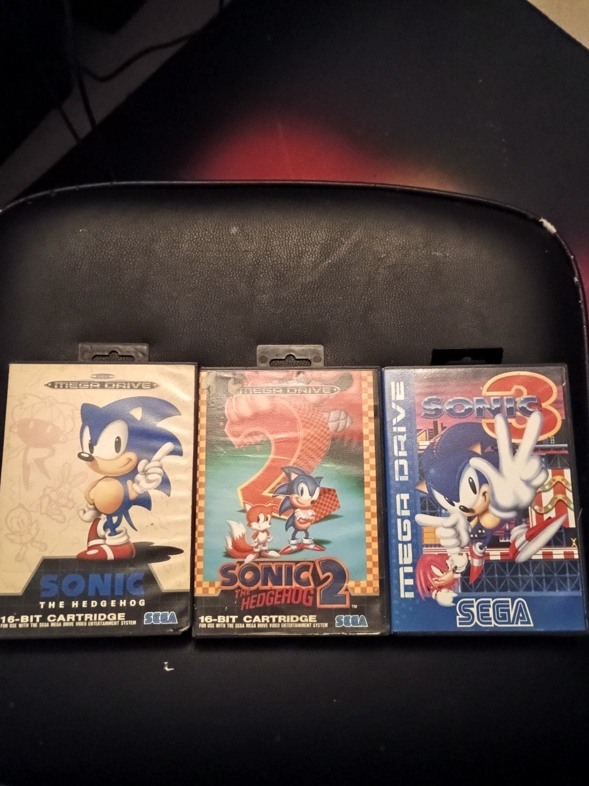 Sega Megadrive sonic 1.2.3 ( Lot 50€), Enlèvement ou Envoi