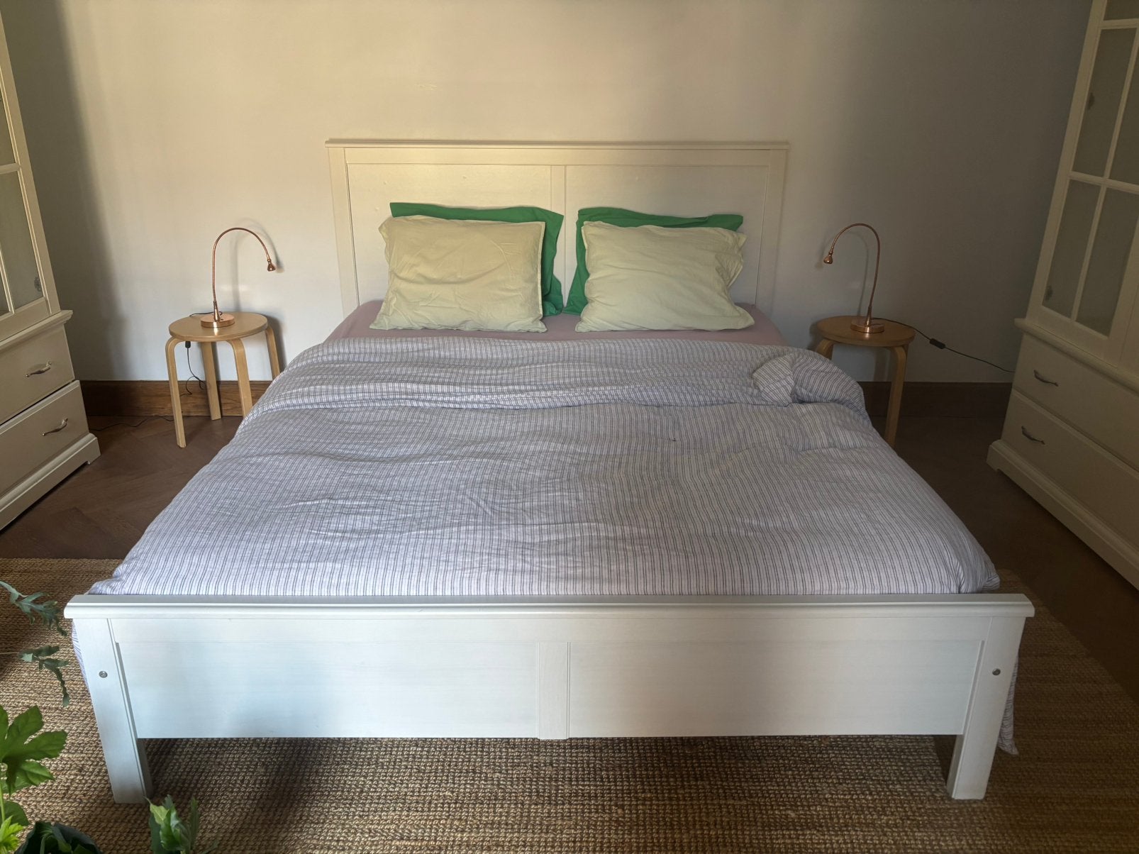 Gratis op te halen bed + lattenbodem + matras, Huis en Inrichting, Slaapkamer | Bedden, Gebruikt, Ophalen
